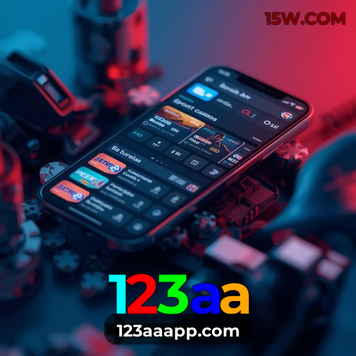 Números do app 123aa em material de marketing — ilustração, não auditoria